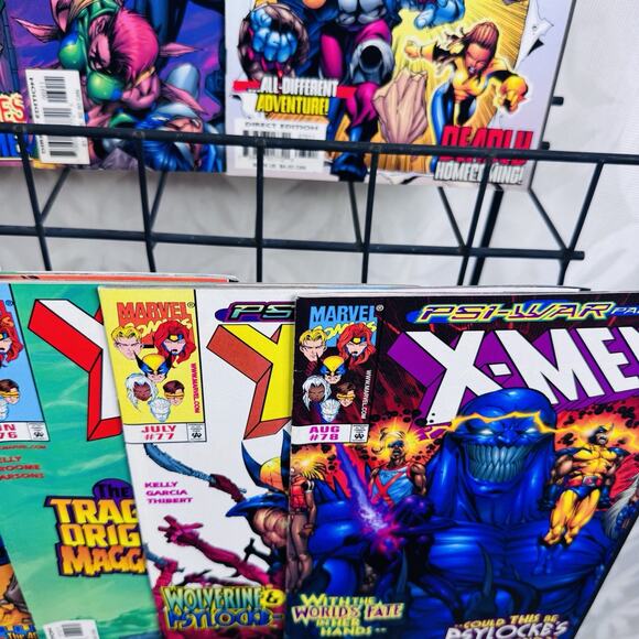 X-Men 64-78 Lot Marvel Psi War Operation Zero Tolerance - Picture 3 of 7